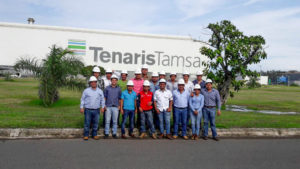 Alumnos del ITSA visitaron Tenaris Tamsa en el puerto de Veracruz.