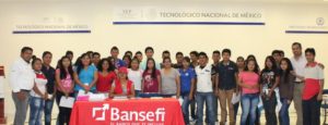 El Instituto Tecnológico de Minatitlán y la Coordinación Nacional de Becas de Educación Superior hizo entrega de tarjetas bancarias a jóvenes que cursan el primer semestre en las diferentes carreras